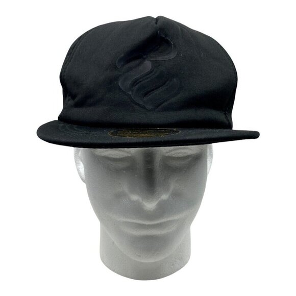 Rocawear Men's Black Monochrome Unstructured Adjustable Snapback Baseball Cap OS - Picture 1 of 10